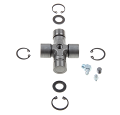 Kreuzgelenk 4x Sicherungsring, 2x Beilage, je 1x Schmiernippel gerade, 67,5°, 1x Verschlussstopfen 1116452 - Walterscheid