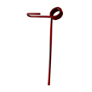 Griffe Ø8mm pour semoir LEMKEN 3537048 adaptable - Blacksteel©