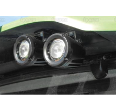 Phare de travail Rond 1 LED 10-60V 25W 2800 lumens