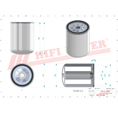 Filtre à huile adaptable HIFI FILTER SO059