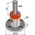 Palier de disque 110-30 mm pour cultivateur adaptable