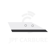 Ala para rastrojador derecha KVERNELAND CLM 131125 adaptable de carburo