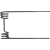 Peine 510 mm para sembradora adaptable