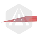 Talon + talonnette gauche 380 mm adaptable