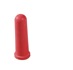 Ersatzsauger rot 100mm mit Schlitz