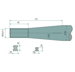 Dent de chargeur pour KVERNELAND 18837|241160 69618 adaptable- BlackSteel©