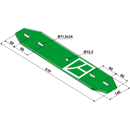 Ressorts à lame 610 mm pour déchaumeur KVERNELAND 57065 adaptable