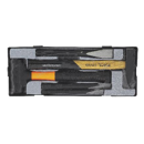 Hammer- und Meißelset FORCE 5-tlg.