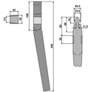 Kreiseleggenzinken - rechts / links= RH 22 RH22SICMA RH  Sicma
