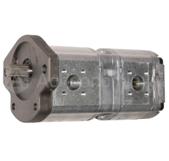 Pompe hydraulique double19 + 8 cm³ pour tracteur adaptable - REXROTH