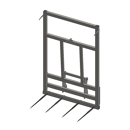 Pic bottes frontal 1200 mm pour type d'attelage BOBCAT adaptable