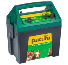 Electrificateur MaxiBox P450 sur batterie 12V | PATURA