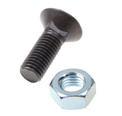 Pflugschraube 608/14x40 12.9 ,mit Sechskantmutter  Europäische EA-Qualität