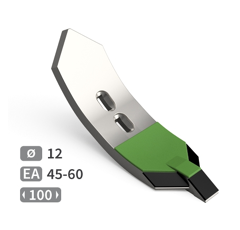 Soc de cultivateur en V carbure et rechargement RABEWERK GG41 adaptable