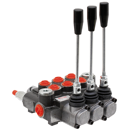 Distributeur monobloc 3 double effet 40 l/min adaptable