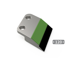 Bord d'attaque Gauche 2 trous carbure et rechargement AGRISEM BOR24 adaptable