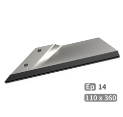 Aileron Gauche de déchaumeur carbure AMAZONE XL020 adaptable