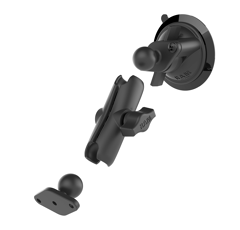 Kit ventouse complet avec support 1,8 kg | RAM