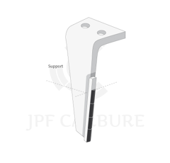 Mise à souder 4 plaquettes carbure sur TOUTES MARQUES adaptable