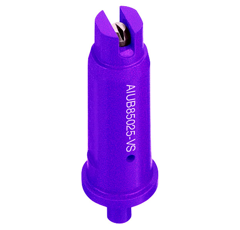 Injektor-Exzenter-Flachstrahldüse TEEJET AI UB 85° 25 lila rostfrei