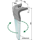 KE-Zinken, rechte Ausführung  RHBRE40RD Breviglieri Nachbau