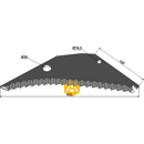 Couteau d'ensilage pour mélangeuse PÖTTINGER 434.019 adaptable - Blacksteel©