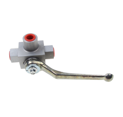 Zweiwege Umschalthahn 3x DKL 1/4Z  