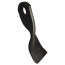 Couteau pour broyeur 160x50mm BRUNI adaptable - Blacksteel©