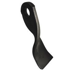 Couteau pour broyeur 160x50mm BRUNI adaptable - Blacksteel©