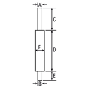 Tube d'échappement pour tracteur MASSEY-FERGUSON 894291M4 adaptable