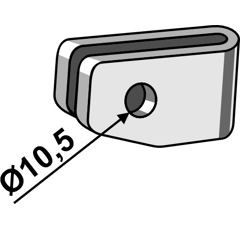 Halter für HATZENBICHLER Nachbau  