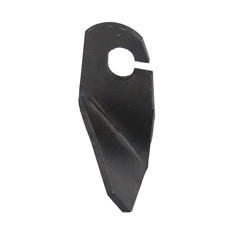 Fléau droit à ailettes 60 mm pour broyeur AMAZONE 995779 adaptable
