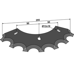 FM-Messer für STELLA CM0009T Nachbau