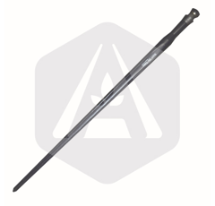 Dent de fourche cruciforme 640 mm - Ø 36 mm adaptable