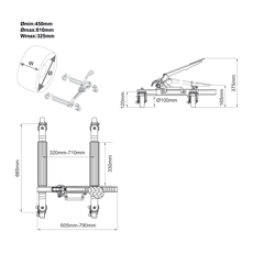 Rangierhilfe zum Manövrieren von Fahrzeugen, BAHCO