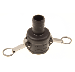 Banjo-Schnellkuppler, Mutterteil 1",mit Schlauchanschluss 25 mm Agrotop