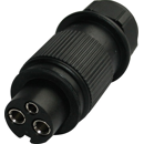 Prise mâle 3 plots pour JAEGER ERICH adaptable