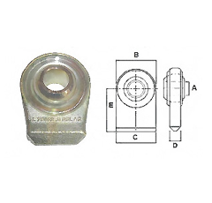 Schweißgelenk Ø 30 mm 100 für Traktor Nachbau