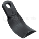 Couteau-Y pour broyeur 135x40mm TIERRE adaptable 