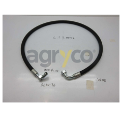Tuyau hydraulique avec raccords pour téléscopique MANITOU 250881 adaptable