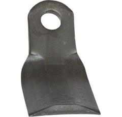 Cuchilla en Y para trituradora 110x40mm AGRICOM adaptable - Blacksteel©