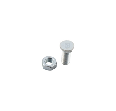 Pflugschraube M14x1,5x40 mit Sechskantmutter - 03050405 | Naud - Nachbau