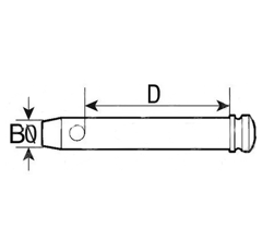 Axe pour tracteur JOHN DEERE L28281 adaptable