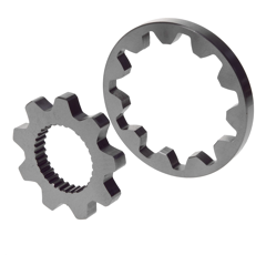 Zahnrädersatz für Kraftstoffpumpe - Traktor JOHN DEERE AL119950 - AL69638 - Nachbau