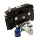 Kugeleinsatz Kugel 50,W= 320 S30, Schwarz, Scharmüller