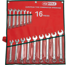 Clés mixtes ULTIMATE Métriques Trousse de 16 pièces - KS TOOLS