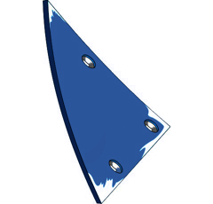 Streichblech-Vorderteil - links 3451001M Lemken by Muzzi Industrie