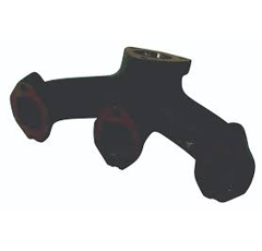 Collecteur d'échappement pour tracteur FIAT 04607842 adaptable