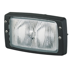 Phare de travail Rectangulaire Halogène pour MASSEY FERGUSON - FENDT 4271030M91 adaptable
