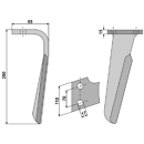 Kreiseleggenzinken - rechts RHFAL35R RH  Falc